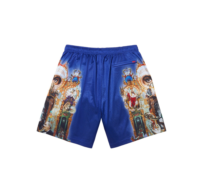 Supreme Michael Jackson® Dangerous Mesh Short Blue