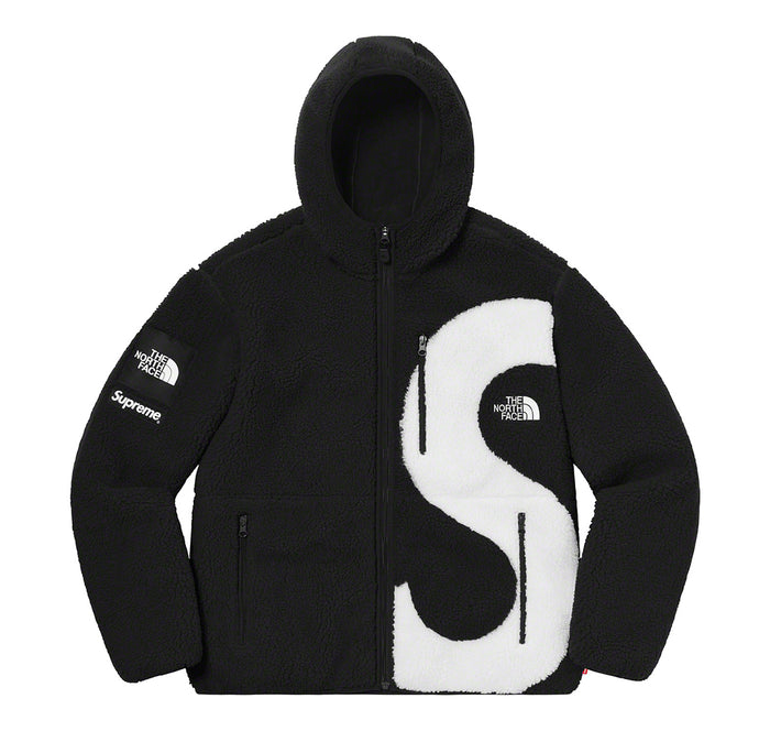 Supreme The North Face S Logo Fleece Jacket Black