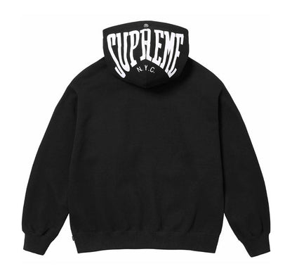 Supreme Warm-Up Hooded Sweatshirt Black