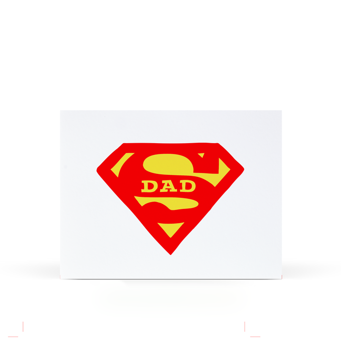 Sweet Bippy Press - Superdad Greeting Card