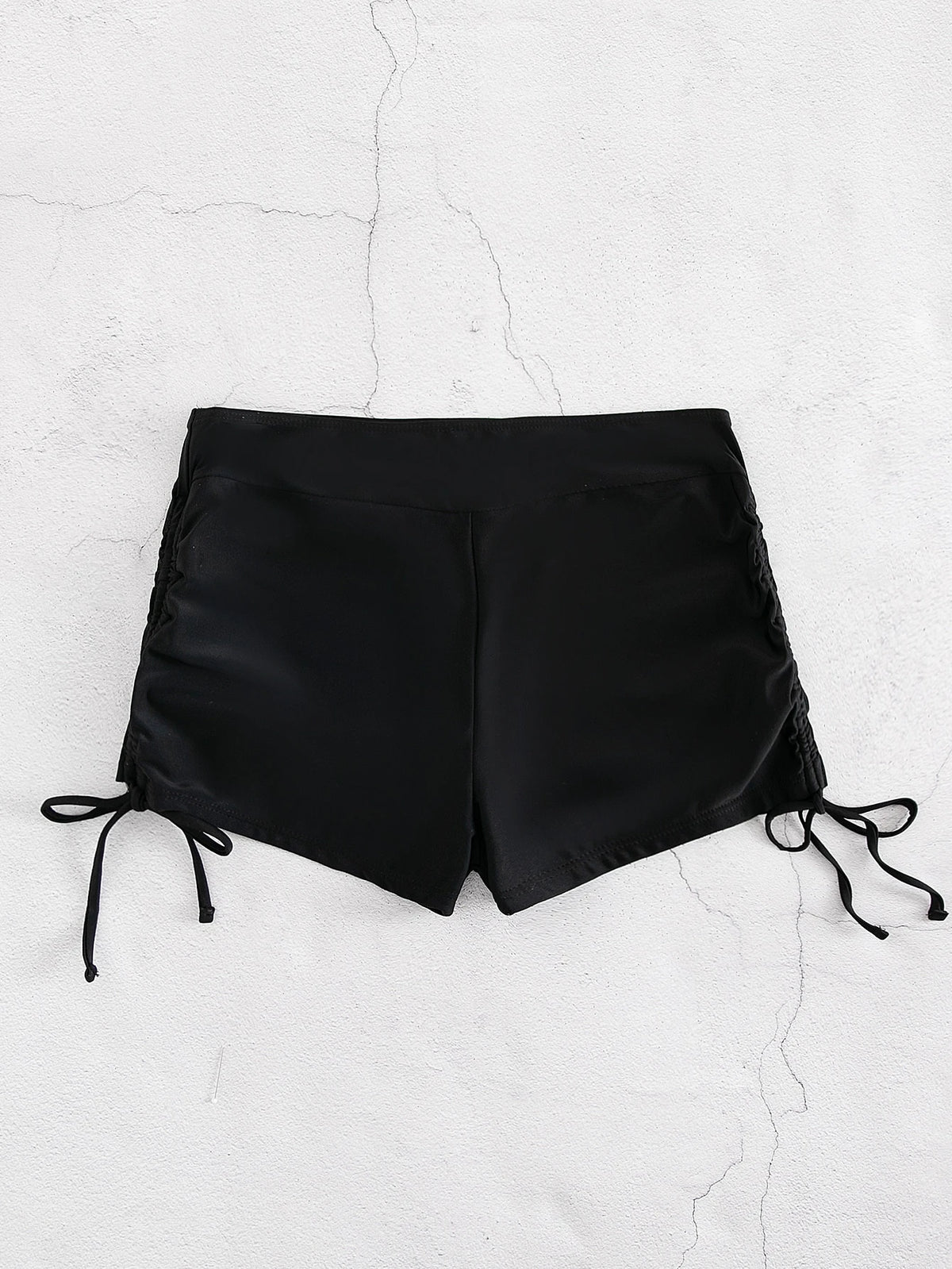 Swim New Women's Solid-Color Drawstring Bikini Bottoms – Perfect For Beach Vacations, Summer Holidays, And Parties.Vacation Outfits Women.