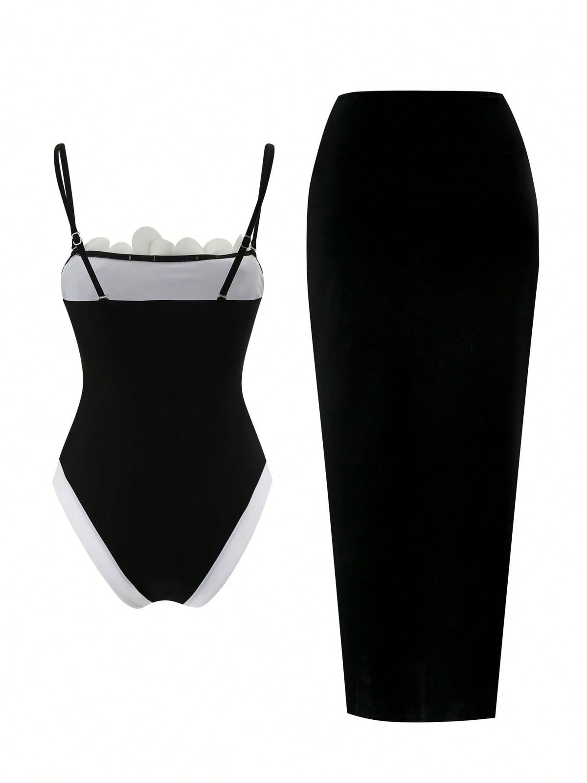 Swim Oasis 2026 Spring/Summer New Plus Size One-Piece Swimsuit, Fashionable High-End Elegant Floral One-Piece Swimsuit For Women