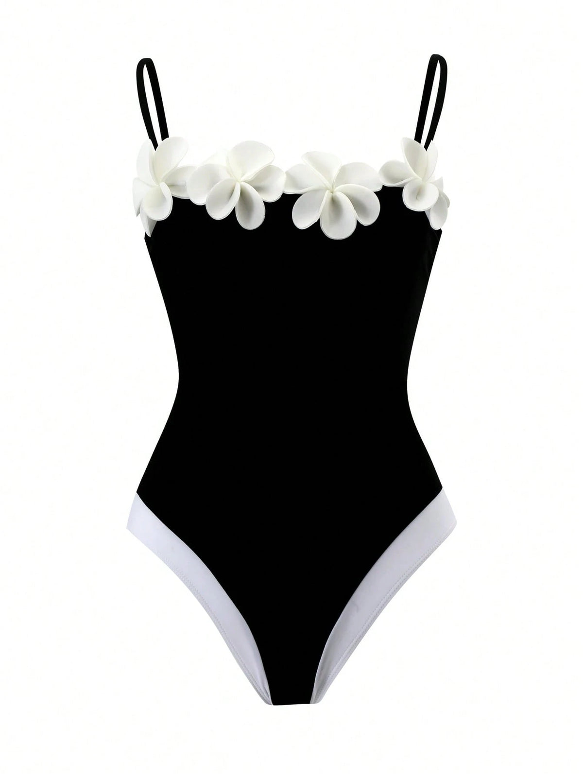 Swim Oasis 2026 Spring/Summer New Plus Size One-Piece Swimsuit, Fashionable High-End Elegant Floral One-Piece Swimsuit For Women