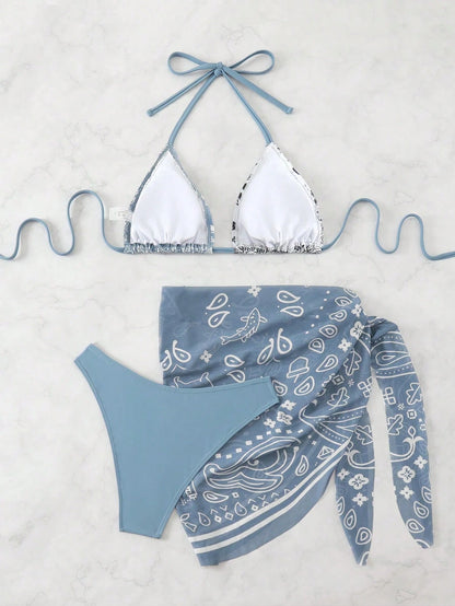 Swim Vcay Women's Vacation Beach Swimwear Set