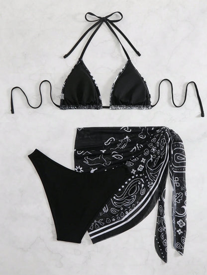 Swim Vcay Women's Vacation Beach Swimwear Set