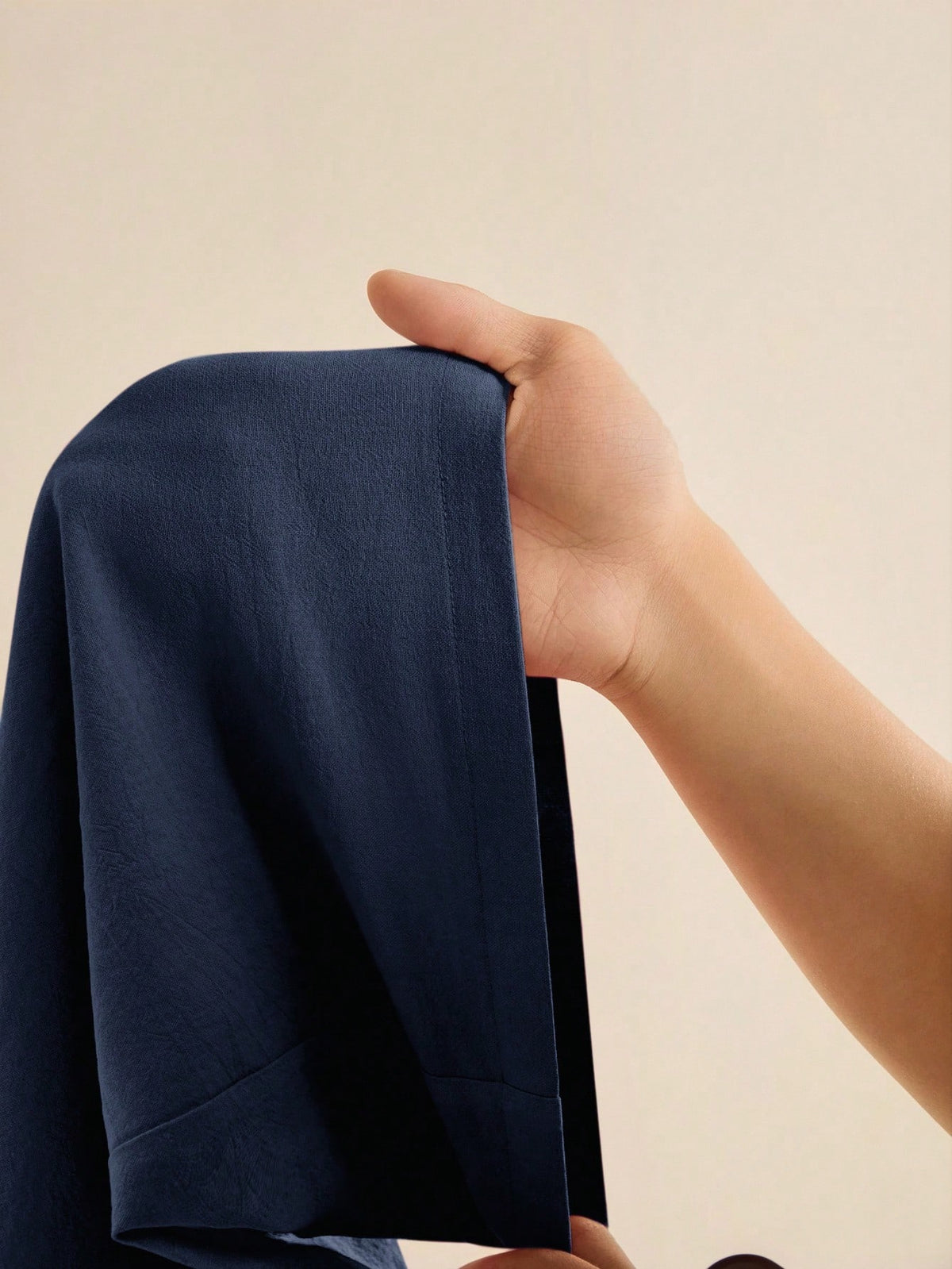 Tall 100% Washed Cotton Low Waist Straight Pants, Tall Women