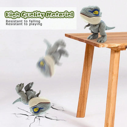Tecforood Biting Finger Dinosaur Toys Snap Squad Dinosaur Collectibles Creative Interactive Dino Figures Mini Dinosaur Model Playset Educational Bite Hand Dinosaur Toy For Kids Early Cognitive Learnin