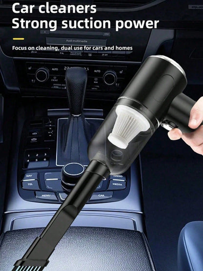 This 3-In-1 Wireless Handheld Vacuum Cleaner Is Compact And Portable With Powerful Suction. It Features A Built-In 1800mAh Type-C Rechargeable Battery, Suitable For Car, Home And Pet Cleaning, Adaptin