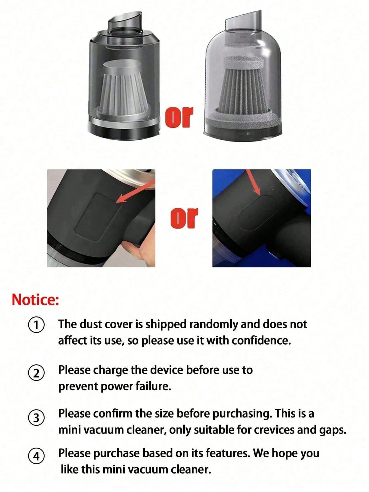 This 3-In-1 Wireless Handheld Vacuum Cleaner Is Compact And Portable With Powerful Suction. It Features A Built-In 1800mAh Type-C Rechargeable Battery, Suitable For Car, Home And Pet Cleaning, Adaptin