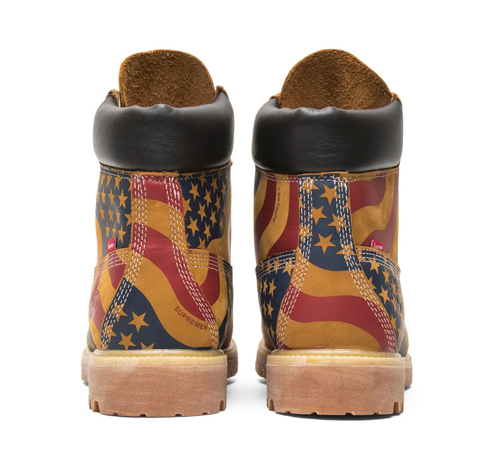 Timberland 6" Boot "Supreme Stars & Stripes Wheat"