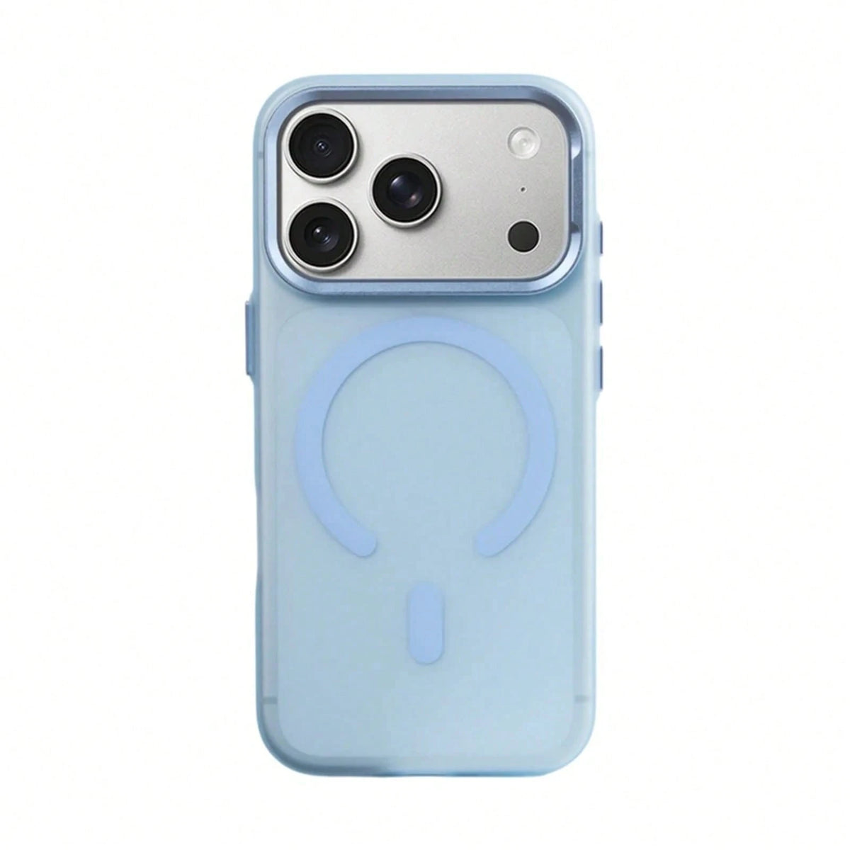 Transluct Frosted For MagSafe Phone Case For 17 17pro Max 16 Pro 15 Wireless Charging Alloy Ls Ultrathin Matte Cover.Holiday Accessories.