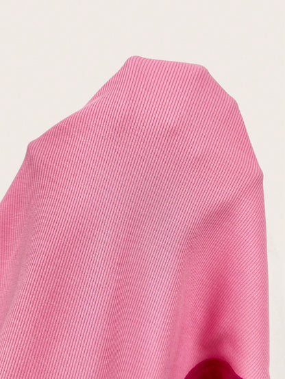 Tseoso Contrast Trim Ribbed Knit Tank Top