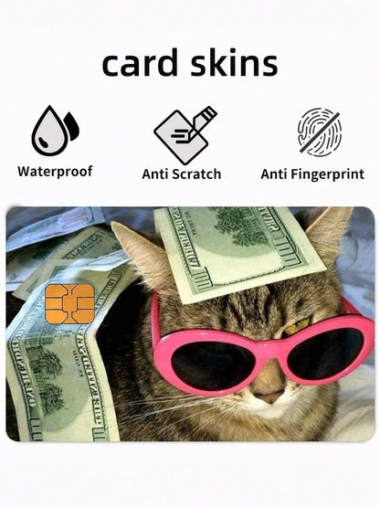 Ultra-Thin Waterproof, Scratch-Resistant, Anti-Slip PVC Credit Card And Key Card Protector Sticker