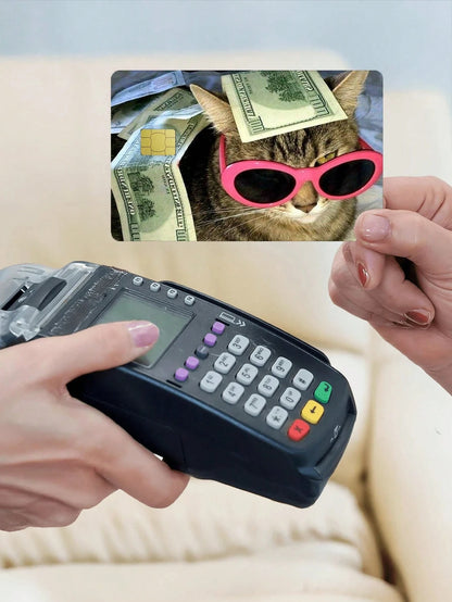 Ultra-Thin Waterproof, Scratch-Resistant, Anti-Slip PVC Credit Card And Key Card Protector Sticker