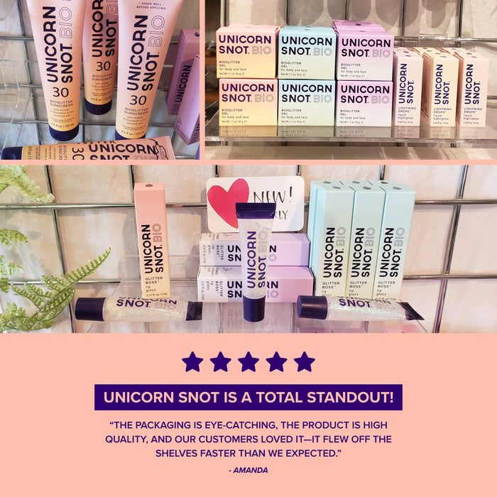 Unicorn Snot - Liquid Glitter Eyeshadow - Gold