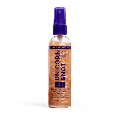 Unicorn Snot - SPF 35 Sunscreen Spray - Rose Gold Shimmer