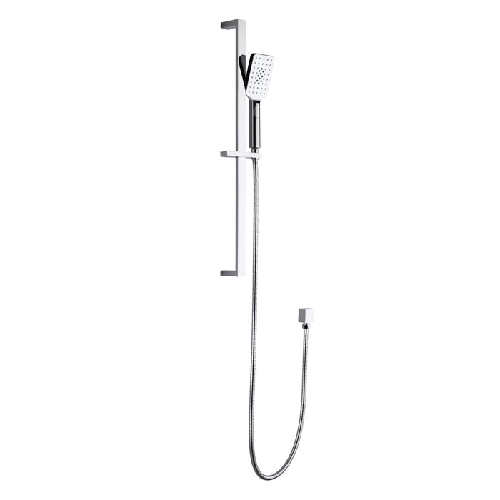 VIVA Square Shower Rail Chrome Showers Arova