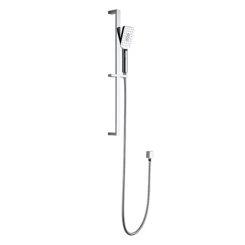 VIVA Square Shower Rail Chrome Showers Arova