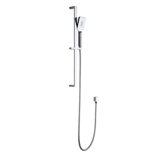 VIVA Square Shower Rail Chrome Showers Arova