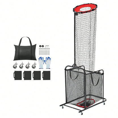 Volleyball Setter Training Equipment, Angle And Height Adjustable Volleyball Trainer, Portable Practice Net With Cart, Wheels, Carrying Bag, Indoor Outdoor Target Net For Serving Spiking Setting