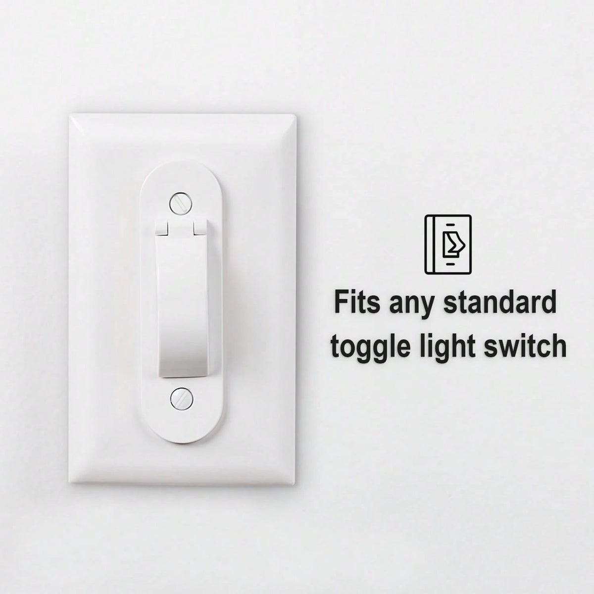 Wall Switch Guard, Child Proof Light Switch Cover Guard| Toggle Style| Light Switch Protection| Keep Toggle Switch In On Or Off Position| 1 Pack