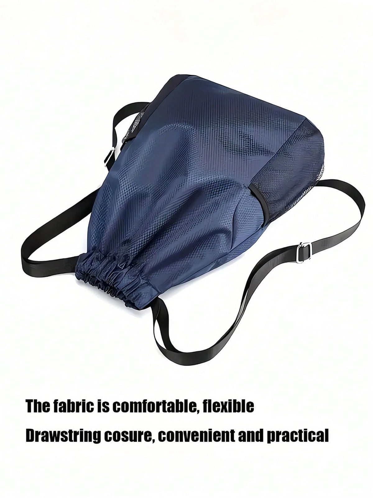 Waterproof Drawstring Backpack With Wet Dry Separation Large Travel Backpack With Mesh Side Pockets Large Gym Bag Adjustable Shoulder Straps For Men Women Perfect For Outdoor Sports Fitness Training A