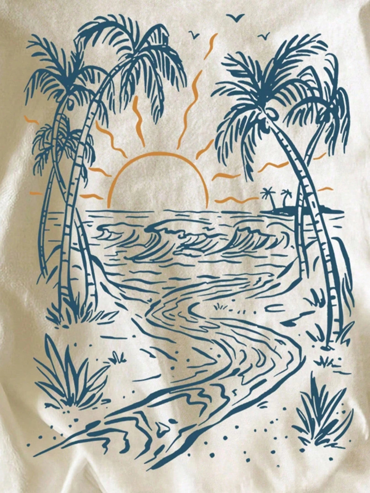 Women's Casual Graphic Print Round Neck Short Sleeve T-Shirt