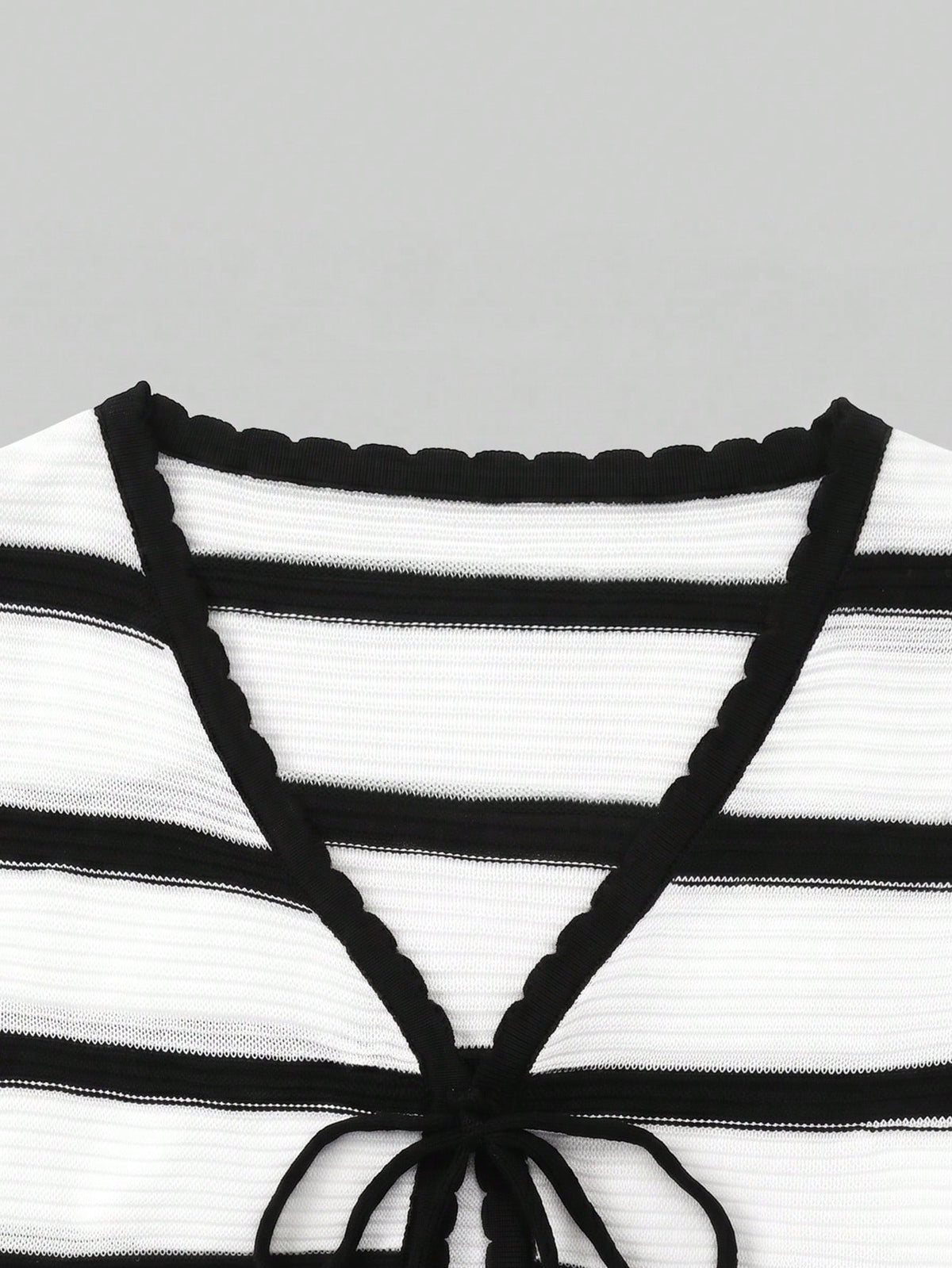 Women's Elegant Spring/Summer Fashion Basic Casual Weekend Holiday Beach Vacation Knit Striped Fitted Contrast Lace Camisole Sleeveless Cardigan And Pants 2-Piece Set White