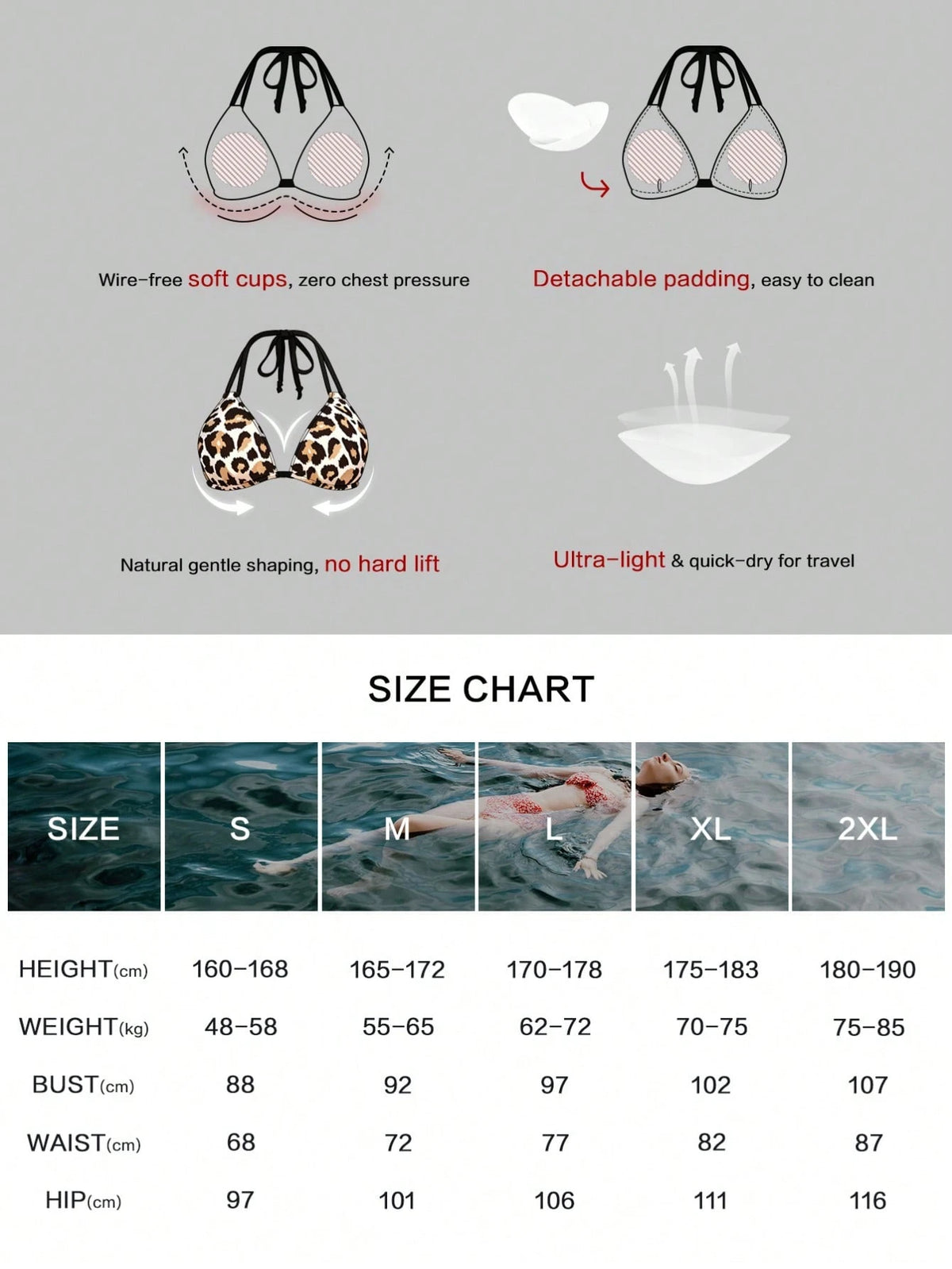 Women's Halter Neck Polka Dot Bikini Set, Sexy Casual Beachwear, Bathing Suit, New Style, Holiday Summer Vacation Travel Outfit
