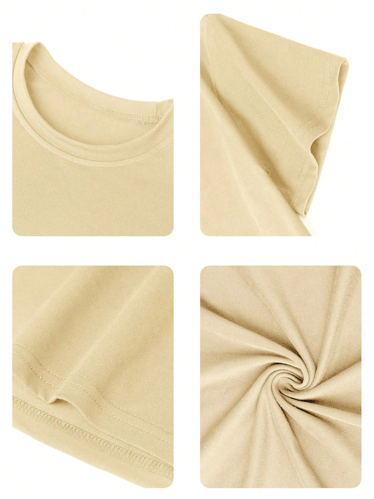 Women's New Summer Regular Length Knit Fabric T-Shirt With Positive & Happy Quotes, Minimalist Fashion, Suitable For Daily & Vacation Wear Casual