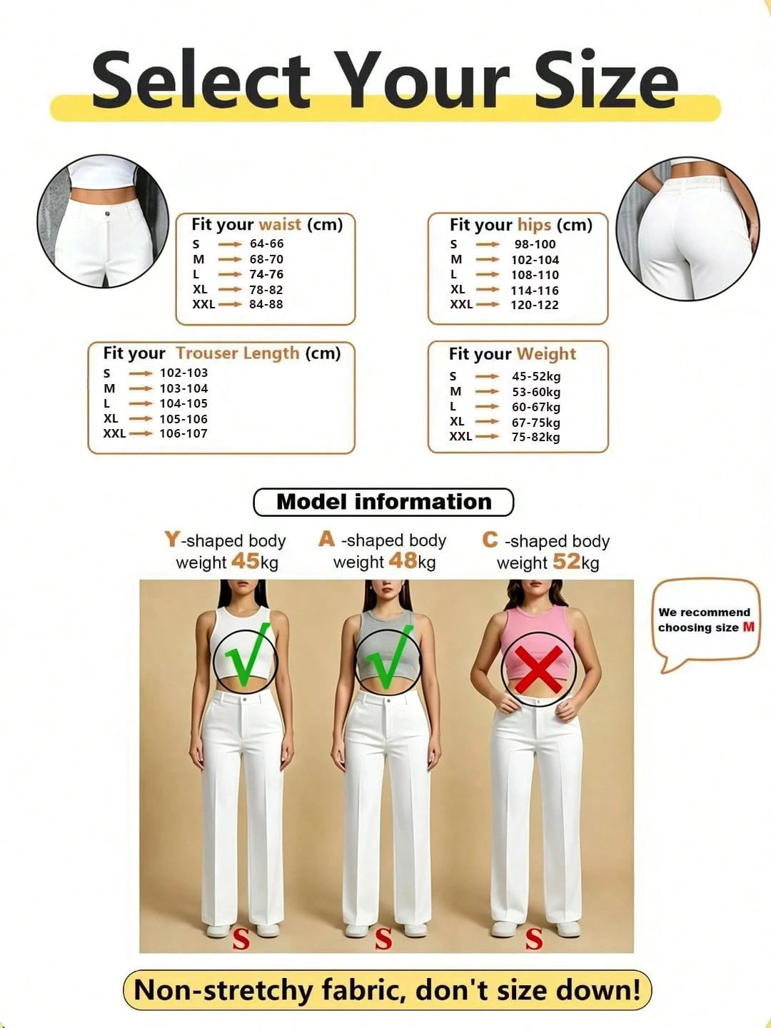 Women's Straight Loose Casual Solid Color Button Zipper Pocket Pants Spring Red