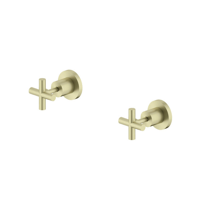 X Plus Wall Tops Assembly Brushed Gold YSW2016-09-BG Accessories Nero