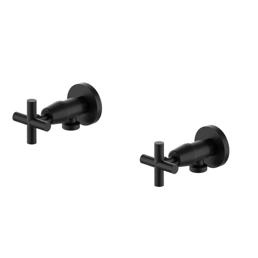 X Plus Washing Machine Stops Matte Black YSW2016-09D-MB Accessories Nero