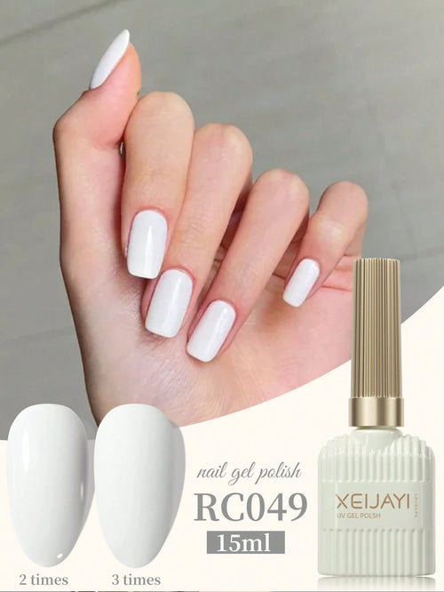 XEIJAYI 1 Bottle 4-Season Gel Nail Polish, 102 Color Options, Suitable For Nail Decoration, Nail Art, DIY Nail Salon, Great Gift For Women
