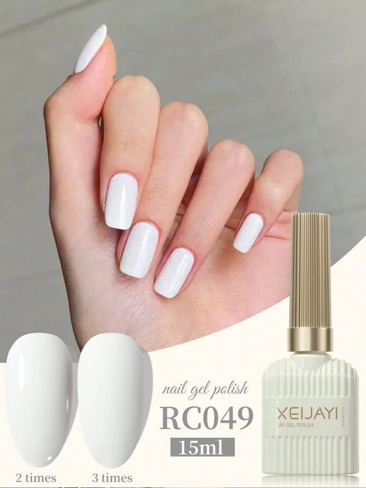 XEIJAYI 1 Bottle 4-Season Gel Nail Polish, 102 Color Options, Suitable For Nail Decoration, Nail Art, DIY Nail Salon, Great Gift For Women