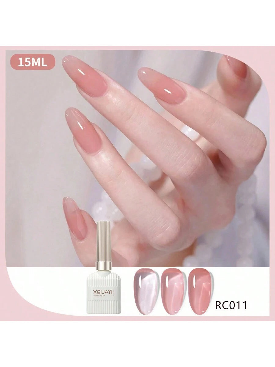XEIJAYI 1 Bottle Multipurpose Gel Nail Polish, 102 Color Options, Suitable For Nail Salon Decoration Nails