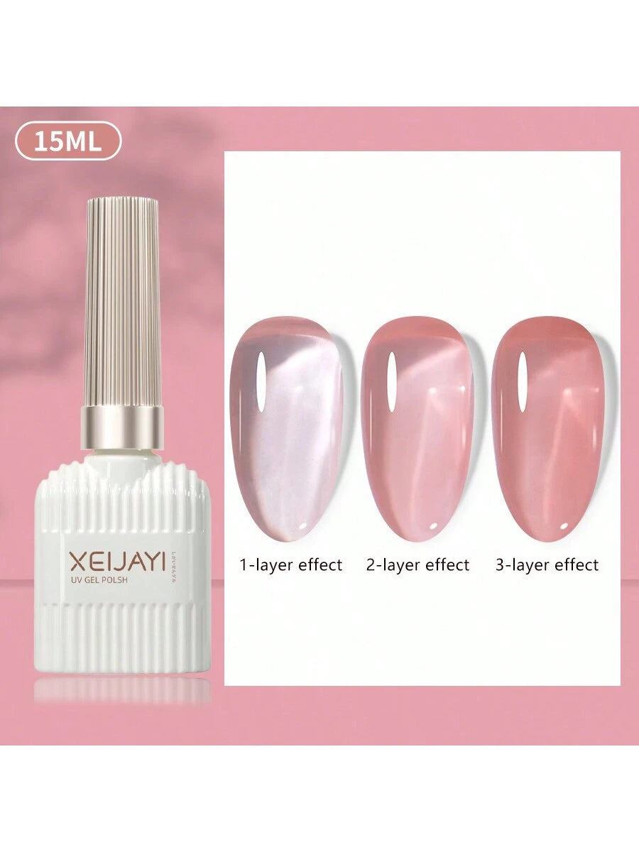 XEIJAYI 1 Bottle Multipurpose Gel Nail Polish, 102 Color Options, Suitable For Nail Salon Decoration Nails