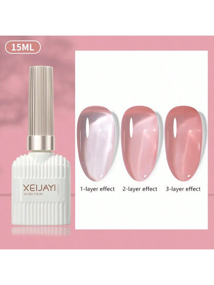 XEIJAYI 1 Bottle Multipurpose Gel Nail Polish, 102 Color Options, Suitable For Nail Salon Decoration Nails
