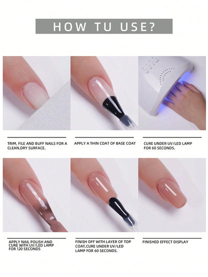 XEIJAYI 1 Bottle Multipurpose Gel Nail Polish, 102 Color Options, Suitable For Nail Salon Decoration Nails