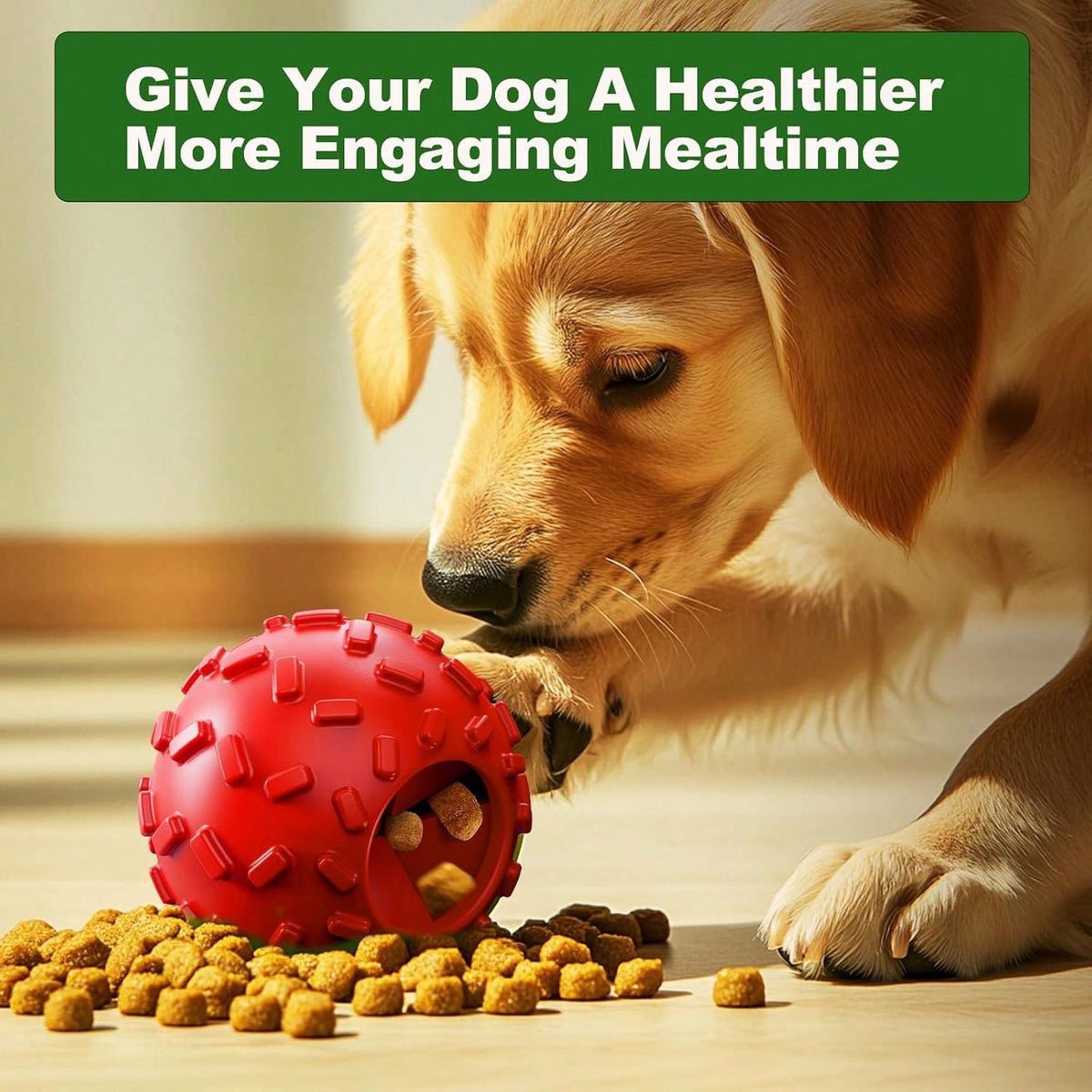 ZHIERDE Treat Dispensing Dog Toys- Interactive Cognitive Dog Treat Toy,Puzzle Ball For Puppies &Amp; Small Dogs,Promotes Slow Eating, Reduces